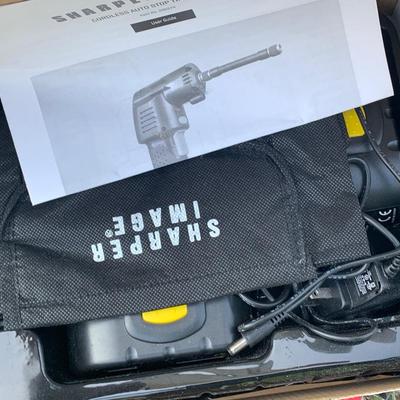Air Compressor & Cordless Sharper Image Tire Inflator