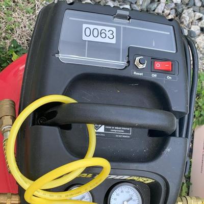 Air Compressor & Cordless Sharper Image Tire Inflator