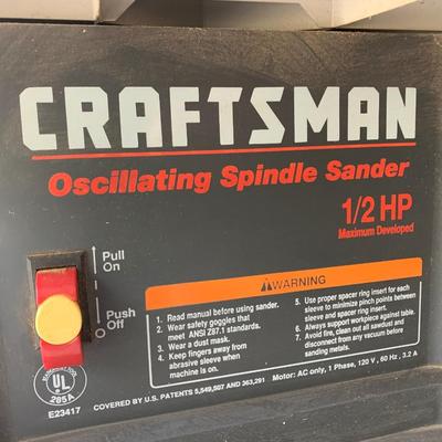 Craftsman Oscillating Spindle Sander