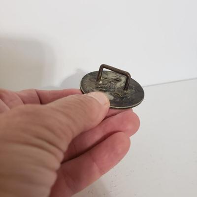 Victorian Hand Paper Clip by J&E Ratcliff Patent Birmingham Brass and More (GBC-KD)