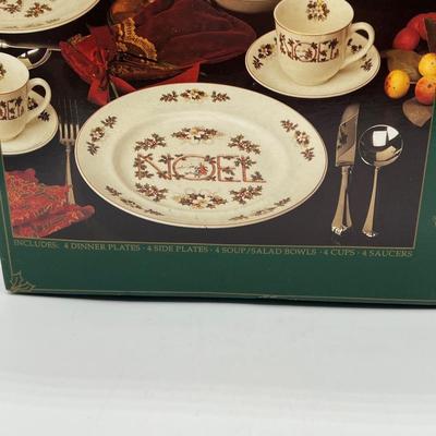 WOOD & SONS ~ Noel ~ 5 Piece Service For 12 ~ 60 Total Pieces