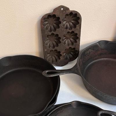 15 of Grandmas Assorted Cast Iron