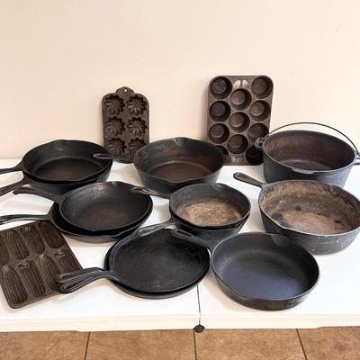 15 of Grandmas Assorted Cast Iron