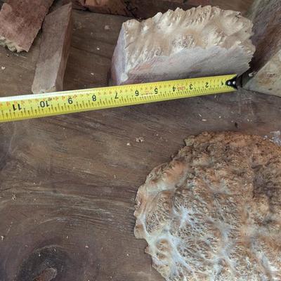 Assortment Of Burl Wood