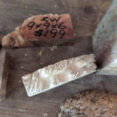 Assortment Of Burl Wood