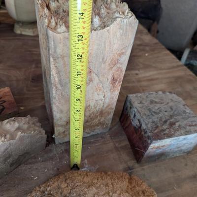 Assortment Of Burl Wood