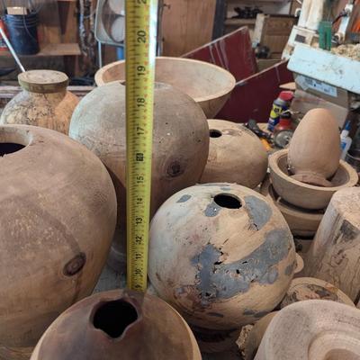 Unfinished Wood Turning Projects