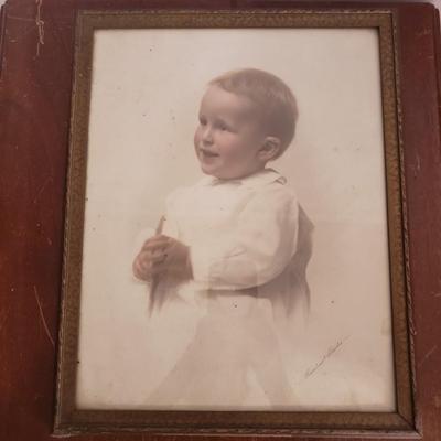 Two Vintage Children Portraits (GB-KD)