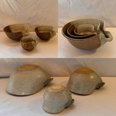 Three Nesting Ceramic Bowls (K-DZ)