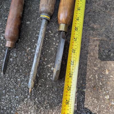 Wood Turning Chisels
