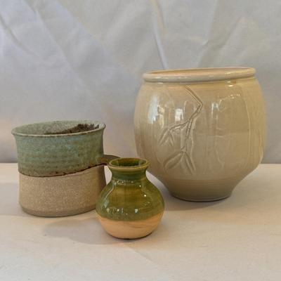 Small Handmade Ceramic Planter, Mug, and More (K-DZ)