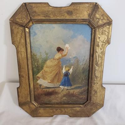 Mother and Child With Butterflies (GB-KD)
