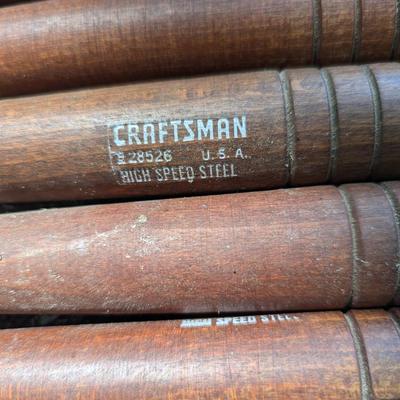 Craftsman Wood Turning Chisels Lot 1