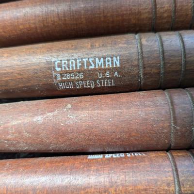 Craftsman Wood Turning Chisels Lot 1
