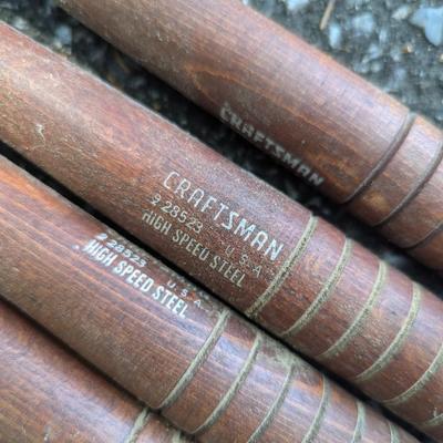 Craftsman Wood Turning Chisels Lot 2