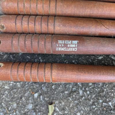 Craftsman Wood Turning Chisels Lot 3