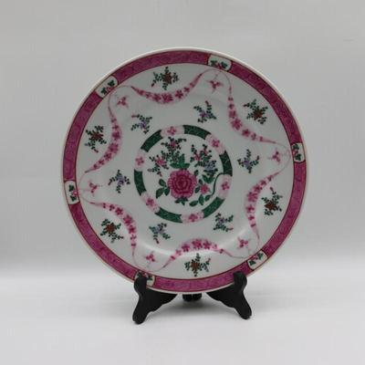 Japanese Porcelain Hand Decorated Plates - D.H. Holmes (2)