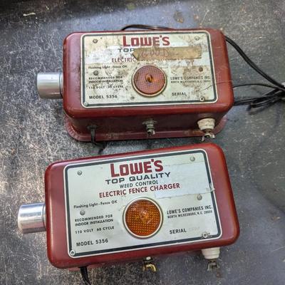 Lowe's Electric Fence Chargers