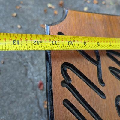 As The Wood Turns Woodworking Sign