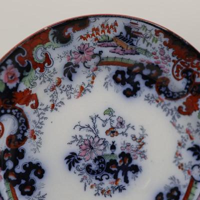 Corey Hill Oriental Stoneware Plates, England (2)