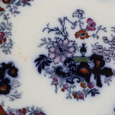 Corey Hill Oriental Stoneware Plates, England (2)