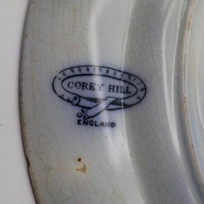 Corey Hill Oriental Stoneware Plates, England (2)