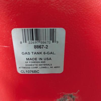 6 Gallon Gas Container
