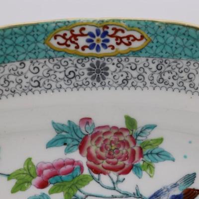Antique FELSPAR Porcelain Serving Platters & Bowl, 1836