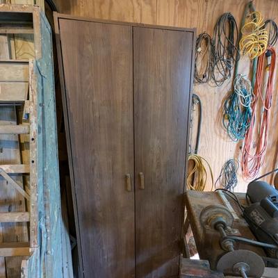 Wooden Shelving Unit