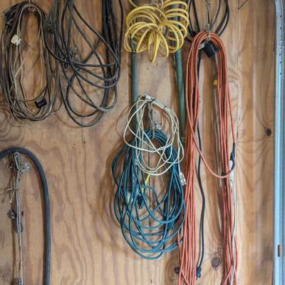 Assortment Of Cords & Hoses