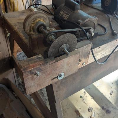 Rolling Woodworking Table