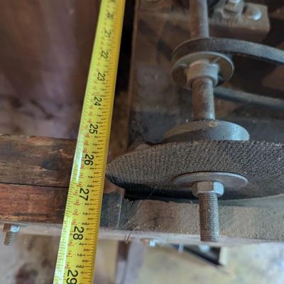 Rolling Woodworking Table