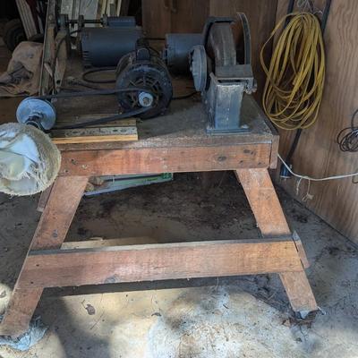 Rolling Woodworking Table