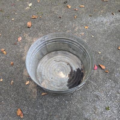 Galvanized Wash Basin