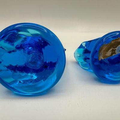Vintage Leonard Glass Birds, Signed and Dated