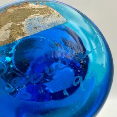 Vintage Leonard Glass Birds, Signed and Dated