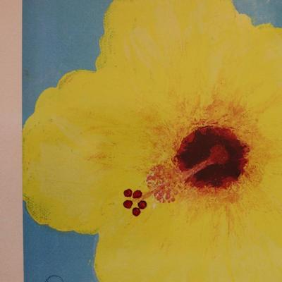 Original Art of Hibiscus Flowers by Carol Burch (3)