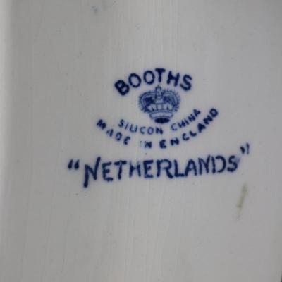 Antique Booths Silicon China, Made in England 'Netherlands' Serving Platter