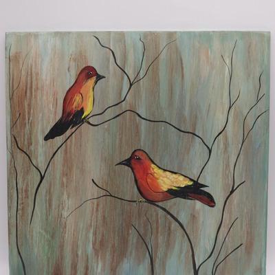 Original Painting on Wood