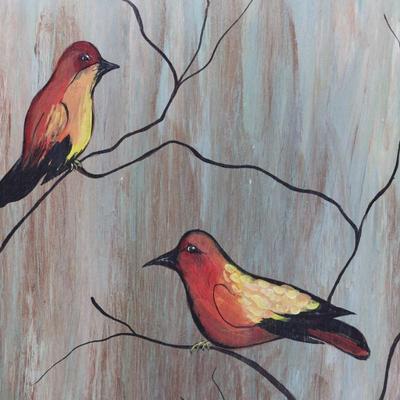 Original Painting on Wood