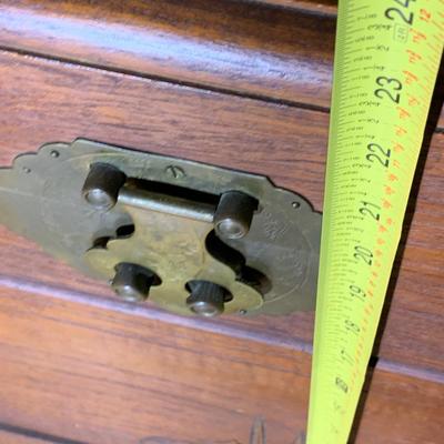 Wood Carved Asian Trunk