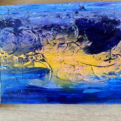 Original Acrylic Paintings of Sunsets by Carol Burch (3)