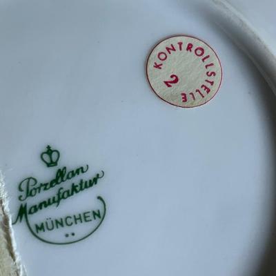 1972 Munich Germany Porcelain Lot
