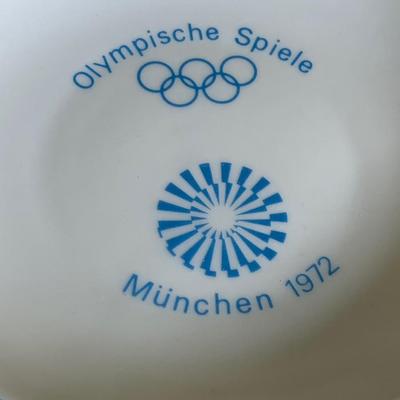 1972 Munich Germany Porcelain Lot
