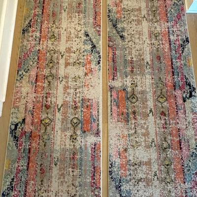Two Safavieh Monaco Runner Rugs (2)