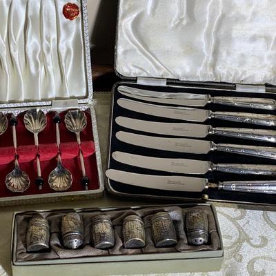 Sterling & Silver Plate Serving Sets