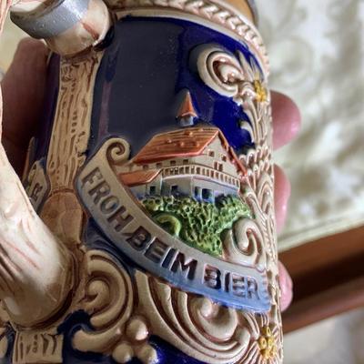 Vintage German Beer Steins & Glasses