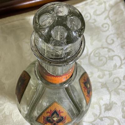 Fancy Vintage Dolfi Rasberry Liqueur Bottle