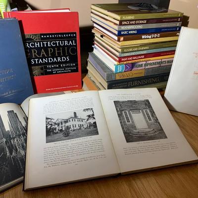 Large Architecture & Home Improvement Book Lot