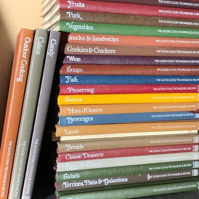 Vintage Time Life The Good Cook Illustrated Hardback Cookbook Set
